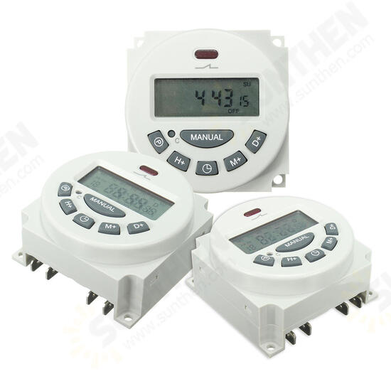 L701 12V/110V/220V LCD Digital Programmable Control Power Timer Switch Time Relay L701 12V/110V/220V LCD Digital Programmable Control Power Timer Switch Time Relay