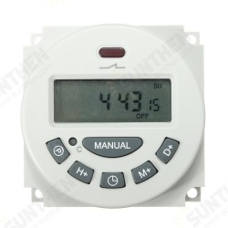 L701 12V/110V/220V LCD Digital Programmable Control Power Timer Switch Time Relay