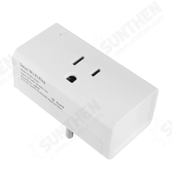 Wifi Smart Plug Smart Socket Outlet Compatible with Alexa and Google Home Voice Control Wifi Smart Plug Smart Socket Outlet Compatible with Alexa and Google Home Voice Control