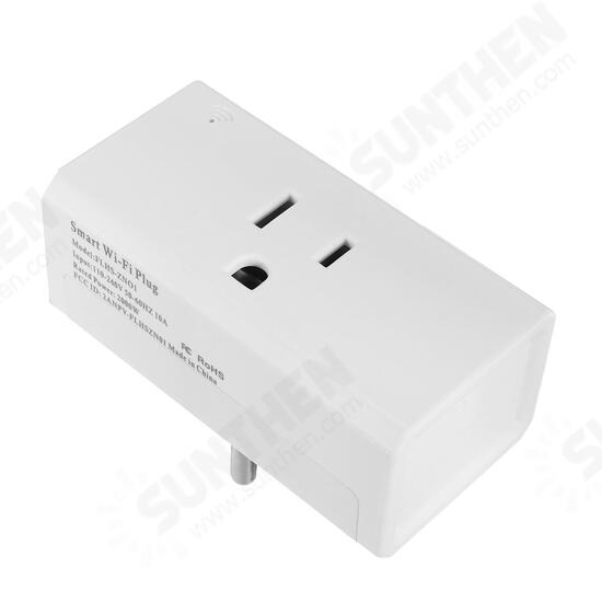 Wifi Smart Plug Smart Socket Outlet Compatible with Alexa and Google Home Voice Control