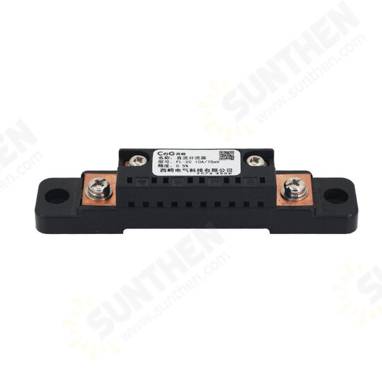 FL-2C 10A-100A 75mV Current Meter Shunt DC Ammeter Splitter Current Shunt Resistor DC Meter Shunted Ammeter FL-2C 10A-100A 75mV Current Meter Shunt DC Ammeter Splitter Current Shunt Resistor DC Meter Shunted Ammeter
