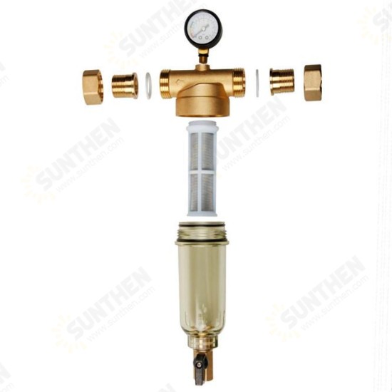 Front Water Filter 4 Or 6 Sub Proof Frost Resistance Filtration Core Copper Valve Head Front Water Filter 4 Or 6 Sub Proof Frost Resistance Filtration Core Copper Valve Head