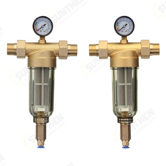 Front Water Filter 4 Or 6 Sub Proof Frost Resistance Filtration Core Copper Valve Head Front Water Filter 4 Or 6 Sub Proof Frost Resistance Filtration Core Copper Valve Head