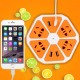 Fruits Shape Socket Multi-function Power Socket Outlet Power Strip Surge Protector USB Port Fruits Shape Socket Multi-function Power Socket Outlet Power Strip Surge Protector USB Port