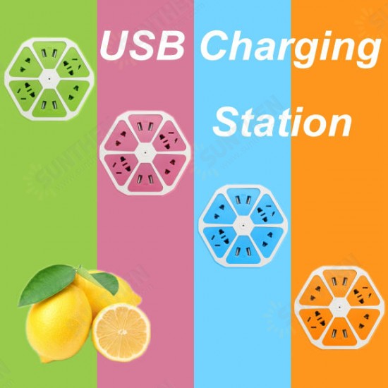 Fruits Shape Socket Multi-function Power Socket Outlet Power Strip Surge Protector USB Port Fruits Shape Socket Multi-function Power Socket Outlet Power Strip Surge Protector USB Port