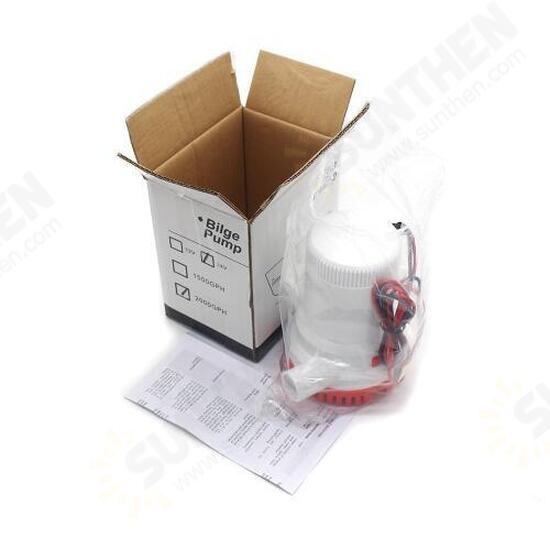 High Pressure 2000GPH Boat Bilge Pump 24V Bilge Bump 24V DC 12V Kayak Rule Water Electric 2000 GPH 12 Volt High Pressure 2000GPH Boat Bilge Pump 24V Bilge Bump 24V DC 12V Kayak Rule Water Electric 2000 GPH 12 Volt