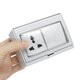 IP 55 Waterproof Socket Rainproof 86 Type Wall Socket Home Outdoor Wall-mounted Power Socket IP 55 Waterproof Socket Rainproof 86 Type Wall Socket Home Outdoor Wall-mounted Power Socket