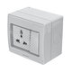 IP 55 Waterproof Socket Rainproof 86 Type Wall Socket Home Outdoor Wall-mounted Power Socket IP 55 Waterproof Socket Rainproof 86 Type Wall Socket Home Outdoor Wall-mounted Power Socket