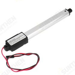 IP54 Linear Actuator 12V DC 100mm Stroke Electric Window Door Opener Linear Motor 30/15/9.5mm/s Speed IP54 Linear Actuator 12V DC 100mm Stroke Electric Window Door Opener Linear Motor 30/15/9.5mm/s Speed