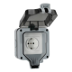 IP66 German Switch 16A Outdoor Waterproof Socket Rainproof Charging Socket Industrial Socket IP66 German Switch 16A Outdoor Waterproof Socket Rainproof Charging Socket Industrial Socket