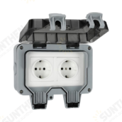 IP66 German Switch 16A Outdoor Waterproof Socket Rainproof Charging Socket Industrial Socket