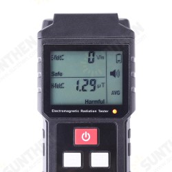 Mini Electromagnetic Radiation Tester EMF Meter Electric Magnetic Detector Mini Electromagnetic Radiation Tester EMF Meter Electric Magnetic Detector