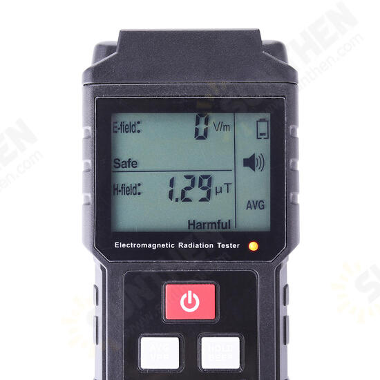 Mini Electromagnetic Radiation Tester EMF Meter Electric Magnetic Detector