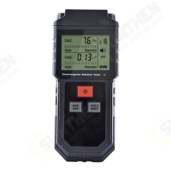 Mini Electromagnetic Radiation Tester EMF Meter Electric Magnetic Detector