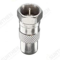 Lot RF Antenna CATV TV FM Coax Cable PAL Male Connector Adapter Lot RF Antenna CATV TV FM Coax Cable PAL Male Connector Adapter