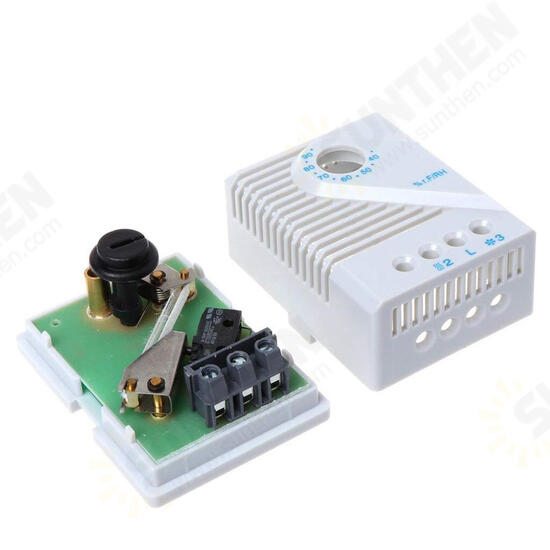 Mechanical Hygrostat Humidity Controller Power Distribution Cabinet Temperature Humidifier Controller Switch Temperature Controller for Cabinet MFR012 Mechanical Hygrostat Humidity Controller Power Distribution Cabinet Temperature Humidifier Controller Switch Temperature Controller for Cabinet MFR012