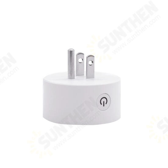 Mini Smart WiFi Switch Power Socket Outlet US Plug Support 3 Type Echo Device Alexa/Smart Things App Mini Smart WiFi Switch Power Socket Outlet US Plug Support 3 Type Echo Device Alexa/Smart Things App