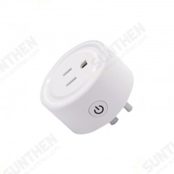 Mini Smart WiFi Switch Power Socket Outlet US Plug Support 3 Type Echo Device Alexa/Smart Things App