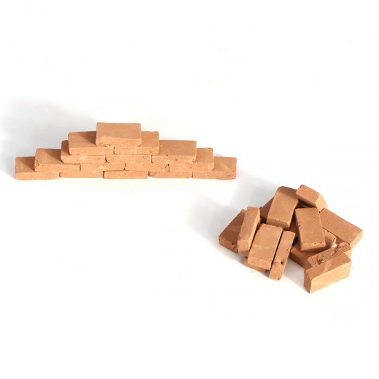 Miniature Simulation Model Brick Tiles DIY Handmade Sand Table Building Landscape Decoration Tool