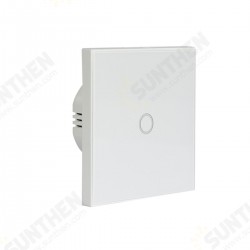 WIFI Smart Wall Light Touch Panel Switch App For Alexa Google Home WIFI Smart Wall Light Touch Panel Switch App For Alexa Google Home