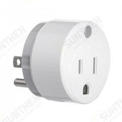 Smart WIFI Socket US Plug Wifi Smart Plug Socket 2.4GHz 45m Timing ON/OFF Function for Alexa for Google Home Assistant IFTTT Smart WIFI Socket US Plug Wifi Smart Plug Socket 2.4GHz 45m Timing ON/OFF Function for Alexa for Google Home Assistant IFTTT
