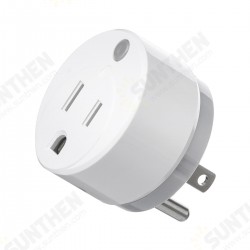Smart WIFI Socket US Plug Wifi Smart Plug Socket 2.4GHz 45m Timing ON/OFF Function for Alexa for Google Home Assistant IFTTT Smart WIFI Socket US Plug Wifi Smart Plug Socket 2.4GHz 45m Timing ON/OFF Function for Alexa for Google Home Assistant IFTTT