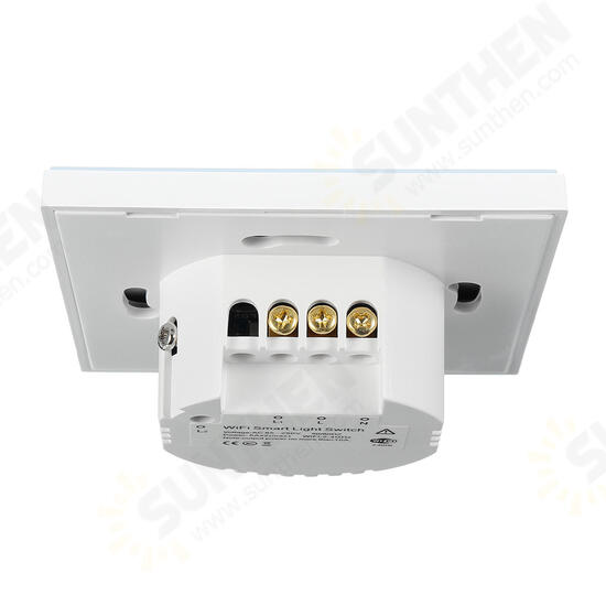 WiFi On/Off Switch Light Switch 2Gang Wireless EU Light Control Smart Switch EU Remote Conrtol