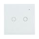 WiFi On/Off Switch Light Switch 2Gang Wireless EU Light Control Smart Switch EU Remote Conrtol