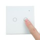 WiFi On/Off Switch Light Switch 2Gang Wireless EU Light Control Smart Switch EU Remote Conrtol