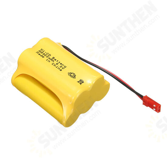 Ni-Cd 6V 900mAh JST-SYP Plug Rechargeable Battery Solar Light For Racing Remote Control Car