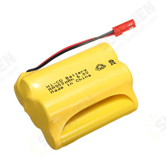 Ni-Cd 6V 900mAh JST-SYP Plug Rechargeable Battery Solar Light For Racing Remote Control Car