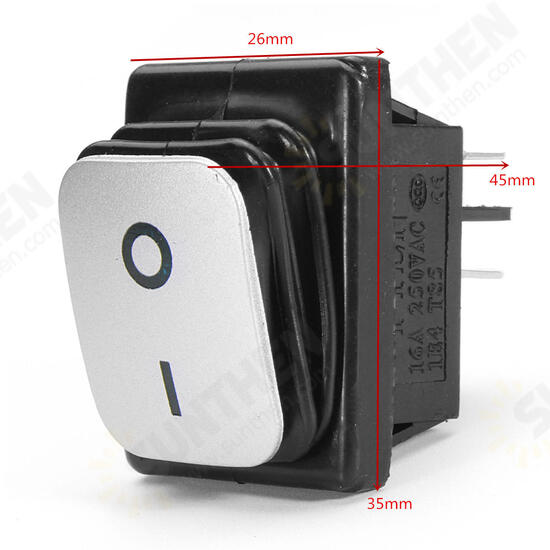 On-Off 4 Pin 12V LED Light Rocker Toggle Switch Latching Waterproof On-Off 4 Pin 12V LED Light Rocker Toggle Switch Latching Waterproof