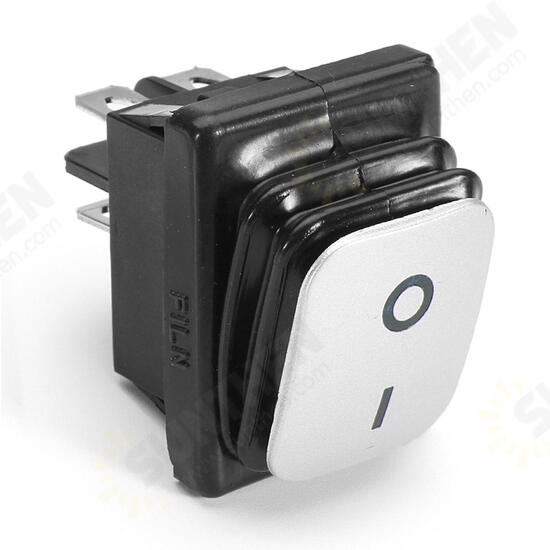 On-Off 4 Pin 12V LED Light Rocker Toggle Switch Latching Waterproof On-Off 4 Pin 12V LED Light Rocker Toggle Switch Latching Waterproof