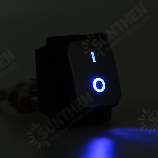On-Off 4 Pin 12V LED Light Rocker Toggle Switch Latching Waterproof On-Off 4 Pin 12V LED Light Rocker Toggle Switch Latching Waterproof