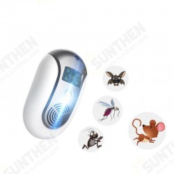 Pest Control Ultrasonic Pest Repeller Repellent Electronic Bug Repellent Pest Repellent Plug Mosquito Killer Pest Control Ultrasonic Pest Repeller Repellent Electronic Bug Repellent Pest Repellent Plug Mosquito Killer