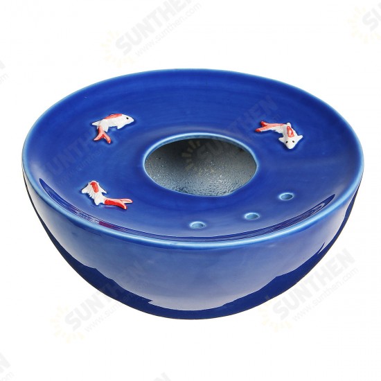 Pet Puppy Ceramic Auto Circulating Water Dispenser Ultra-quiet Cat Dog Drinking Fountain Bowl Drinker Water Feeder