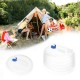 Portable Foldable Kettle Non-toxic Harmless Plastic Water Bag Outdoor Camping Bucket Adjustable Water Outlet