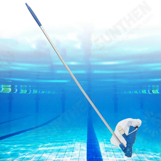 Portable Swimming Pool Vacuum Cleaning Tool Set Pole Adjustable Fountain Cleaning Equipment Cleaner Net Portable Swimming Pool Vacuum Cleaning Tool Set Pole Adjustable Fountain Cleaning Equipment Cleaner Net