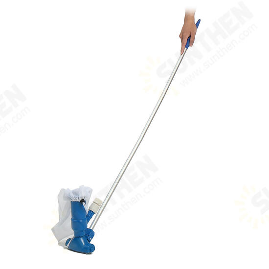 Portable Swimming Pool Vacuum Cleaning Tool Set Pole Adjustable Fountain Cleaning Equipment Cleaner Net Portable Swimming Pool Vacuum Cleaning Tool Set Pole Adjustable Fountain Cleaning Equipment Cleaner Net