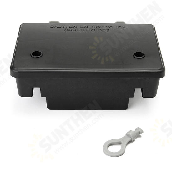 Professional Rodent Bait Block Station Box Case Trap with Key For Rat Mouse Mice