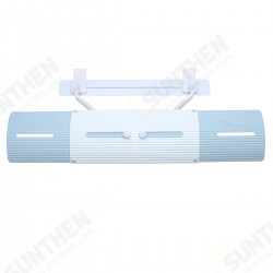 Retractable Air Conditioner Shield Cold Wind Deflector Windshield Baffle