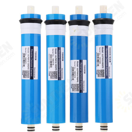 Reverse Osmosis Membrane RO Membrane Water Filter Replacement RO Water System Filter 280L/24H Reverse Osmosis Membrane RO Membrane Water Filter Replacement RO Water System Filter 280L/24H