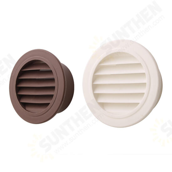 Round Air Vent ABS Louver Grille Cover PP Ventilation Grille Air Grille 100mm