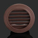 Round Air Vent ABS Louver Grille Cover PP Ventilation Grille Air Grille 100mm