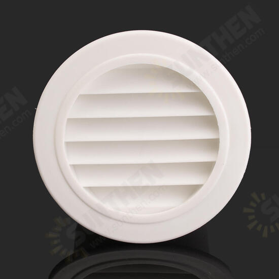 Round Air Vent ABS Louver Grille Cover PP Ventilation Grille Air Grille 100mm