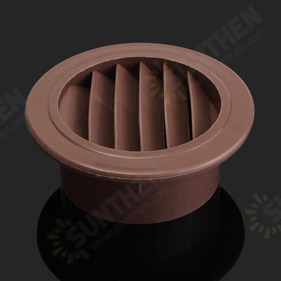 Round Air Vent ABS Louver Grille Cover PP Ventilation Grille Air Grille 100mm