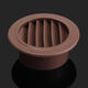 Round Air Vent ABS Louver Grille Cover PP Ventilation Grille Air Grille 100mm Round Air Vent ABS Louver Grille Cover PP Ventilation Grille Air Grille 100mm