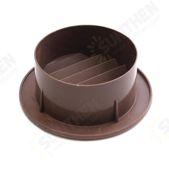 Round Air Vent ABS Louver Grille Cover PP Ventilation Grille Air Grille 100mm Round Air Vent ABS Louver Grille Cover PP Ventilation Grille Air Grille 100mm