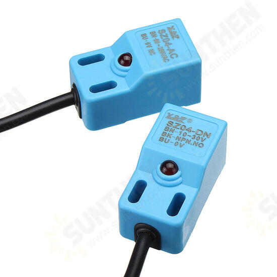 SZ04-DN / SZ04-AC Small Square Inductance Approach Switch Metal Sensor