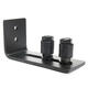 Sliding Barn Door Bottom Wall Guide Mount Adjustable Hardware with Screws Set Sliding Barn Door Bottom Wall Guide Mount Adjustable Hardware with Screws Set